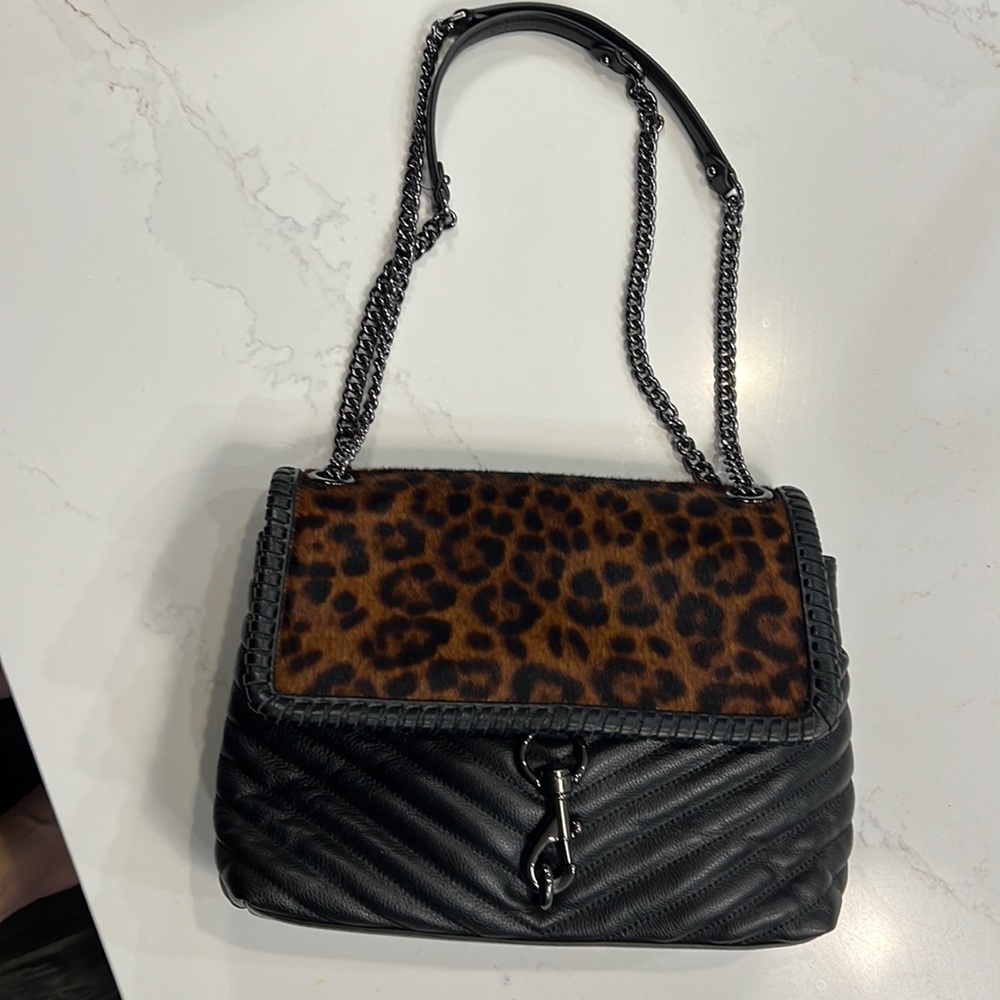 Rebecca Minkoff Edie whipped Flap Shoulder bag